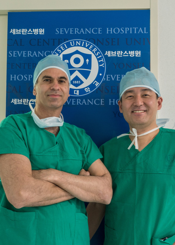 Professor Christopher Eden & Professor Rha in Seoul