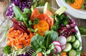 Salad bowl healthy
